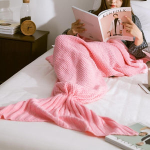 Mermaid Tail Blanket for Babies, Kids and Adults in 10 Colours
