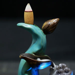 LED Lotus Incense Burner