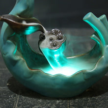 Load image into Gallery viewer, LED Lotus Incense Burner