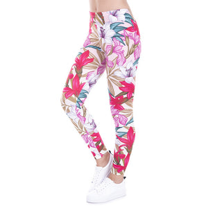 Paradise flower Printed leggings
