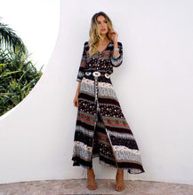 Load image into Gallery viewer, Boho Print Dress size M to XXXL
