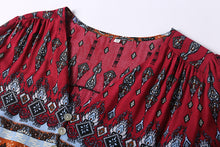Load image into Gallery viewer, Boho Print Dress size M to XXXL