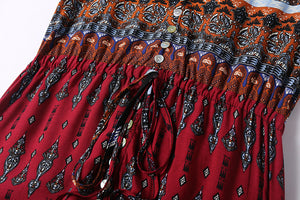 Boho Print Dress size M to XXXL