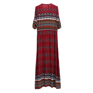 Boho Print Dress size M to XXXL