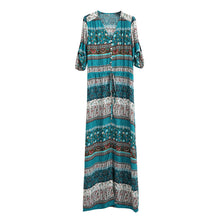 Load image into Gallery viewer, Boho Print Dress size M to XXXL