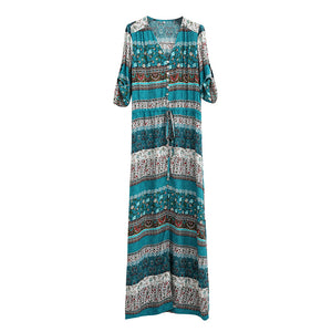 Boho Print Dress size M to XXXL