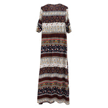 Load image into Gallery viewer, Boho Print Dress size M to XXXL