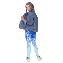 Load image into Gallery viewer, Blue Mandala Leggings