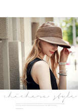 Load image into Gallery viewer, Visor Straw Hat