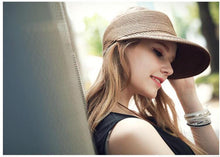 Load image into Gallery viewer, Visor Straw Hat
