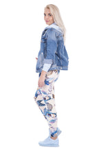 Load image into Gallery viewer, Feathers yellow Printed leggings