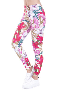 Paradise flower Printed leggings