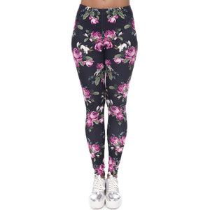Retro Roses Leggings