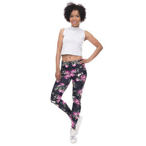 Retro Roses Leggings
