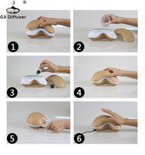 Load image into Gallery viewer, Cashew Nut Shape Aromatherapy Humidifier Ultrasonic Diffuser