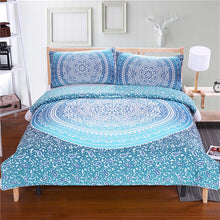 Load image into Gallery viewer, Mandala Quilt Cover Set - Crystal Arrays
