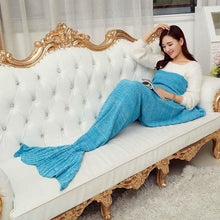 Load image into Gallery viewer, Mermaid Tail Blanket Extra Large -  195x95cm - 15 Colours