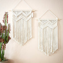 Load image into Gallery viewer, Macrame Wall Art Tapestry