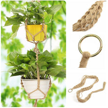 Load image into Gallery viewer, Double Macrame Plant Hanger