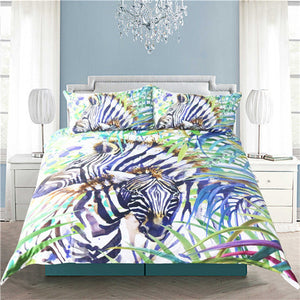 Zebra Premium Bed Set