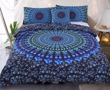 Load image into Gallery viewer, Mandala Quilt Cover Set - Luxury