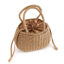 Load image into Gallery viewer, Handmade Woven Bucket Basket