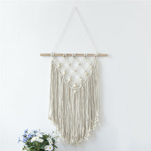 Load image into Gallery viewer, Bead Macrame Wall Hanging