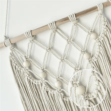 Load image into Gallery viewer, Bead Macrame Wall Hanging