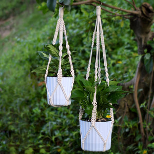 3 Pieces Macrame Rural Plant Hanger