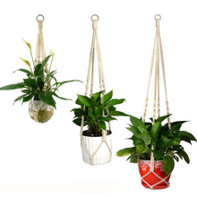 Load image into Gallery viewer, 3 Pieces Macrame Rural Plant Hanger