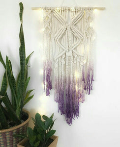 Handmade Macrame Hanging Dyed - Various Styles