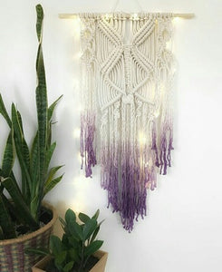 Handmade Macrame Hanging Dyed - Various Styles