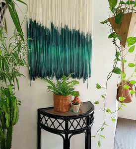 Handmade Macrame Hanging Dyed - Various Styles