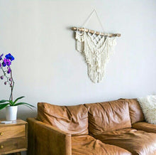 Load image into Gallery viewer, Macrame Hanging Wall Precious Stones