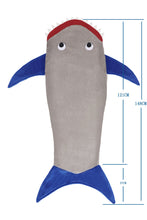 Load image into Gallery viewer, Kids Shark Blanket Sleeping Bag
