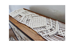 Macrame Table Runner