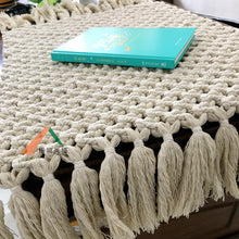 Load image into Gallery viewer, Bohemia Macrame Carpet Mat