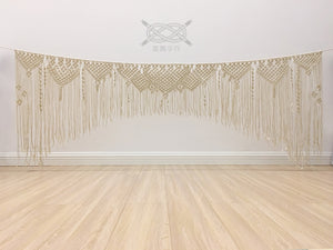 Macrame Door Curtain