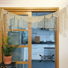 Load image into Gallery viewer, Macrame Door Curtain