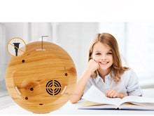 Load image into Gallery viewer, Wood colour Ultrasonic Humidifier With 7 Color Lights