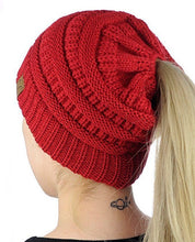 Load image into Gallery viewer, Ponytail Beanie
