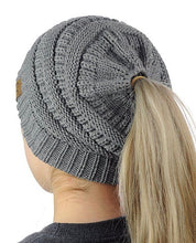 Load image into Gallery viewer, Ponytail Beanie