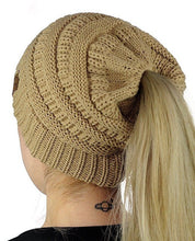 Load image into Gallery viewer, Ponytail Beanie