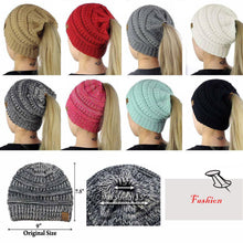 Load image into Gallery viewer, Ponytail Beanie