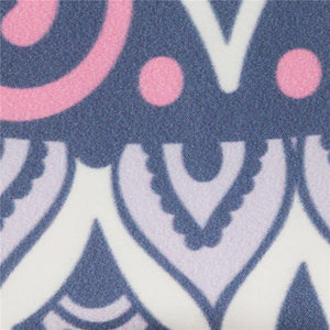 Mandala Quilt Cover Set - Pink Mandala Feathers