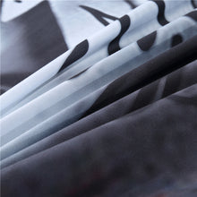 Load image into Gallery viewer, Black Skull Bedding Set