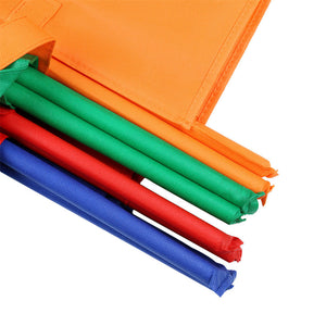 4 pcs Set Shopping Trolley Reusable Bags - With cooler bag