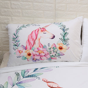 Sleepy Unicorn Bedding Set
