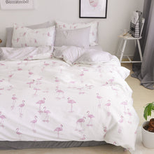 Load image into Gallery viewer, 100% Cotton Amazing Flamingo Bed Set