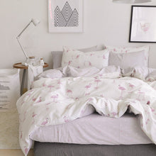 Load image into Gallery viewer, 100% Cotton Amazing Flamingo Bed Set